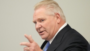 Doug Ford says Ontario boosting cash for roads, pipes to build