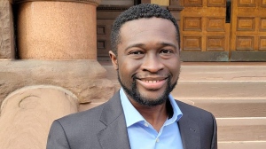 Medical student Edgar Akuffo-Addo, seen in an undated handout photo, is co-lead author on a study examining why few Black students are pursuing careers as surgeons. THE CANADIAN PRESS/HO-Jeannie Boisvert, *MANDATORY CREDIT*