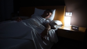 A person's emotional reaction when waking up at night can affect sleep quality, according to neurologist Dr. Brandon Peters-Mathews of Virginia Mason Franciscan Health in Seattle. (Cavan Images/Getty Images/File via CNN Newsource)