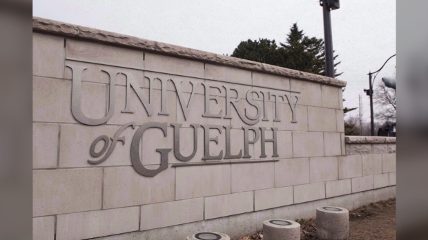 University of Guelph sign