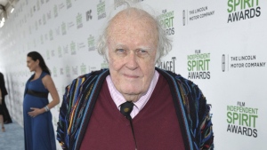 FILE - M. Emmet Walsh arrives at the 2014 Film Independent Spirit Awards, March 1, 2014, in Santa Monica, Calif. Walsh, the character actor who brought his unmistakable face and unsettling presence to films including “Blood Simple” and “Blade Runner,” died Tuesday, March 19, 2024, at age 88, his manager said Wednesday. (Photo by John Shearer/Invision/AP, File)