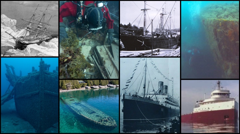 Thousands of ships lay submerged in Canadian waters, some found after decades and even centuries, while others have yet to be discovered. One of the most famous shipwrecks in history ? the Titanic ? was lost more than 600 kilometres off the coast of Newfoundland for 73 years.
