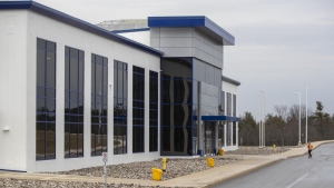 The exterior of Canada Royal Milk is shown in Kingston, Ont., on Wednesday, March 31, 2021. Canada Royal Milk in Kingston says the Canadian Food Inspection Agency has approved its application to produce infant formula. THE CANADIAN PRESS/Lars Hagberg