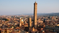 The towers in Bologna date back to the 12th century. (Francesco Riccardo Iacomino/Moment RF/Getty Images via CNN Newsource)