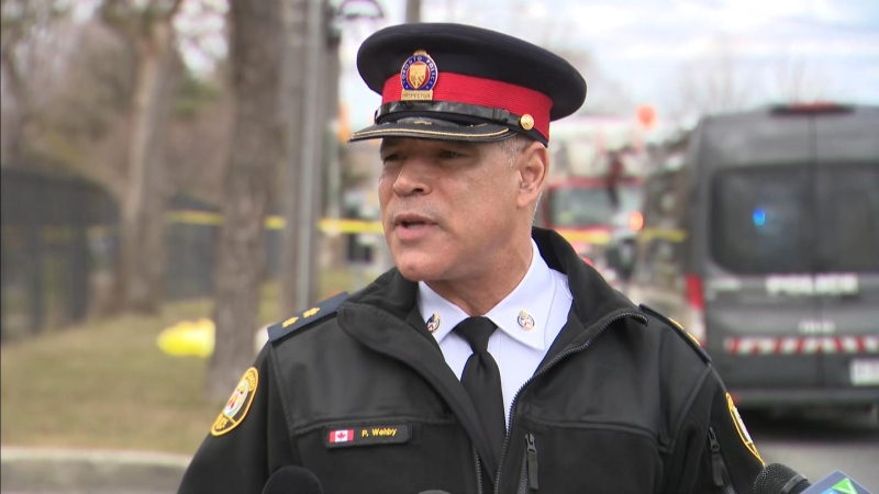 Toronto police service officials confirmed one suspect is currently in custody after a dispute led to a fatal stabbing. (CP24)
