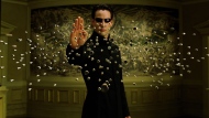 Keanu Reeves in "The Matrix Reloaded." A fifth ‘Matrix’ movie is in the works. (Warner Bros/Village Roadshow Pictures/Kobal/Shutterstock via CNN Newsource)