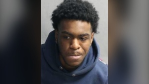Kevonte Murry, 19, is facing more than a dozen charges in a robbery investigation. (Toronto Police Service)