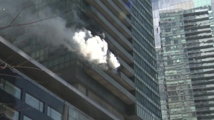 Condo Fire in Toronto 