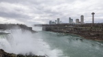 A view of Niagara Falls, Ont. is shown on Friday, March 29, 2024 in a photo taken in Niagara Falls, N.Y. THE CANADIAN PRESS/Carlos Osorio