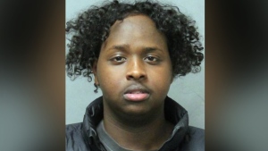 Musab Mohamed, 23, is wanted in a shooting investigation. (Toronto Police Service)