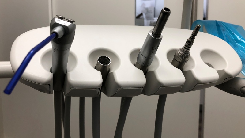 Several dentists and hygienists fear they won't be fairly paid for services under the new federal dental program, and they worry it will jeopardize the success of the massive new program. Dental instruments are shown in Oakville, Ont., Wednesday, April 5, 2023. THE CANADIAN PRESS/Staff