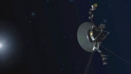 This illustration provided by NASA depicts Voyager 1. In mid-April 2024, NASA's Jet Propulsion Laboratory declared success after receiving good engineering updates. The team is still working to restore transmission of the science data. (NASA via AP)