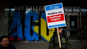 Art Gallery of Ontario strike