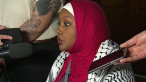 MPP asked again to leave over keffiyeh