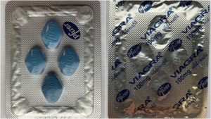 A blister pack of fake Viagra is seen in this image. (Health Canada)