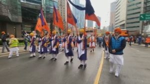 46th annual Khalsa Day parade held in downtown Toronto