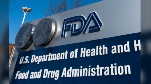 sign for the Food and Drug Administration