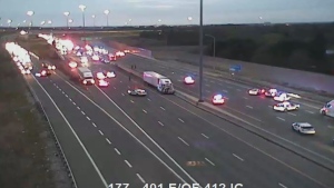 Serious collision closes Hwy. 401 in Whitby