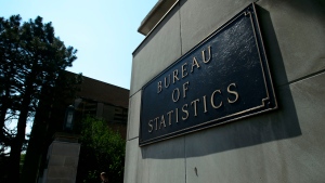Statistics Canada building and signs are pictured in Ottawa on Wednesday, July 3, 2019. Statistics Canada is set to release its February gross domestic product report today, along with a preliminary estimate for economic growth during the first three months of the year. THE CANADIAN PRESS/Sean Kilpatrick
