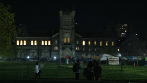 UofT not clearing encampment for now