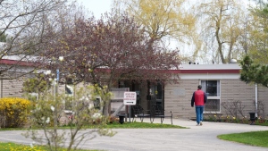 Mount Nemo Christian Nursing Home is shown in a rural area of Burlington, Ont., on Thursday, May 2, 2024. The facility says a sprinkler system isn't feasible in its current location, where it doesn't have access to municipal services, and it plans to close. THE CANADIAN PRESS/Nathan Denette
