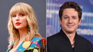 Taylor Swift name-checked Charlie Puth and the internet is debating it. (AP/Getty Images via CNN Newsource)