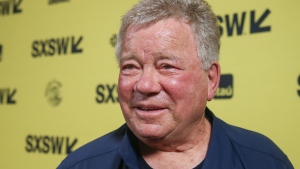 Shatner arrives for the world premiere of "You Can Call Me Bill" during the South by Southwest Film & TV Festival, in Austin, Texas, Thursday, March 16, 2023. (Jack Plunkett / The Canadian Press)