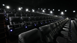 Cineplex Inc. reported a profit in its latest quarter compared with a loss a year ago as its results were boosted by the sale of its arcade game business. Theatre seats are shown at Cineplex Junxion Erin Mills in Mississauga, Ont., on Monday, April 24, 2023. THE CANADIAN PRESS/Nathan Denette