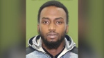 Sam Nyombi is being sought by Durham police after a stabbing and collision in Oshawa on May 7, 2024. (Durham Regional Police)