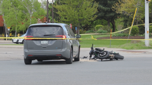 Motorcyclist dies in Mississauga collision