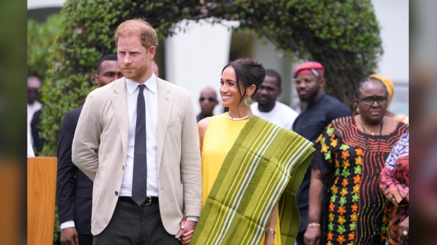 Prince Harry and Meghan in Lagos, Nigeria