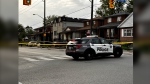 Toronto police are investigating a shooting in East York on Wednesday morning. (Mike Nguyen/ CP24)