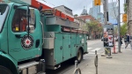 A hydro outage is impacting 6,500 customers in Toronto's downtown core. (Ken Enlow/ CP24)