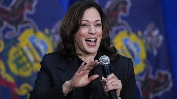 FILE - Vice President Kamala Harris speaks during a campaign event in Elkins Park, Pa., May 8, 2024. (AP Photo/Matt Rourke, File)