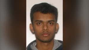 Lal Kannampuzha Poulose, 31, is wanted for first-degree murder in the death of a 29-year-old woman in Oshawa. (Durham Regional Police)