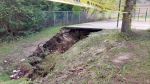 A beaver dam break caused a major flood in Bancroft on May 15. (Harrison Perkins/CTV News Toronto)