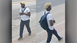 Police say the man in the photo is wanted in a hate-motivated assault investigation in Brampton. (Peel Regional Police)