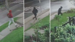 Video of shooting suspects in Hamilton