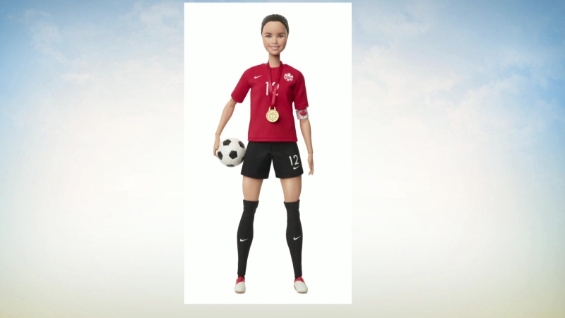 Barbie Canadian Soccer Star, Christine Sinclair
