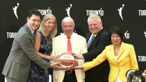 The WNBA announces its first-ever Canadian expansion team in Toronto on May 23, 2024.