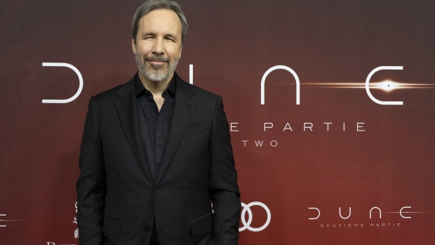 Director Denis Villeneuve attends the premiere of "Dune: Part Two" in Montreal, Wednesday, Feb. 28, 2024. Oscar-winning German composer Hans Zimmer will partake in a tribute to Montreal filmmaker Denis Villeneuve at this week's Canadian Screen Awards. THE CANADIAN PRESS/Christinne Muschi