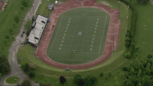 Centennial Park Stadium is seen before a ceremony to rename it to Rob Ford Stadium. (Chopper24)