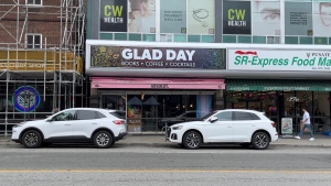 Glad Day Bookshop is seen in this photograph. (Beth Macdonell/CTV News Toronto)