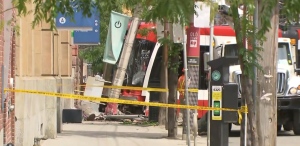 TTC streetcar derailed, 3 people injured