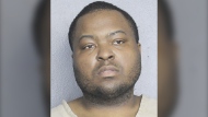This booking photo provided by the Broward County, Fla., Sheriff's Office shows rapper and singer Sean Kingston, whose real name is Kisean Anderson. Kingston is back in South Florida, where he and his mother are charged with committing more than a million dollars worth of fraud. Jail records show 34-year-old Kingston was booked into the Broward County jail on Sunday, June 2, 2024. (Broward County Sheriff's Office via AP)