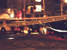 Police tape appears in this file photo. (CP24/Tom Stefanac)
