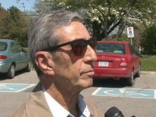 Yusuf Hizel, 79, who was mugged on a TTC subway train, speaks with CTV News on Thursday, April 29, 2010.
