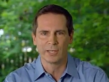 Ontario's Premier Dalton McGuinty tries to promote the HST as good for the province's economy in an online ad released on Monday, June 21, 2010.