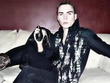 Rocco Luka Magnotta, the subject of a Canada-wide search warrant, is shown in a photo from the website www.luka-magnotta.com.