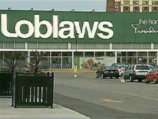 A woman was arrested at a downtown Loblaws on Friday.
